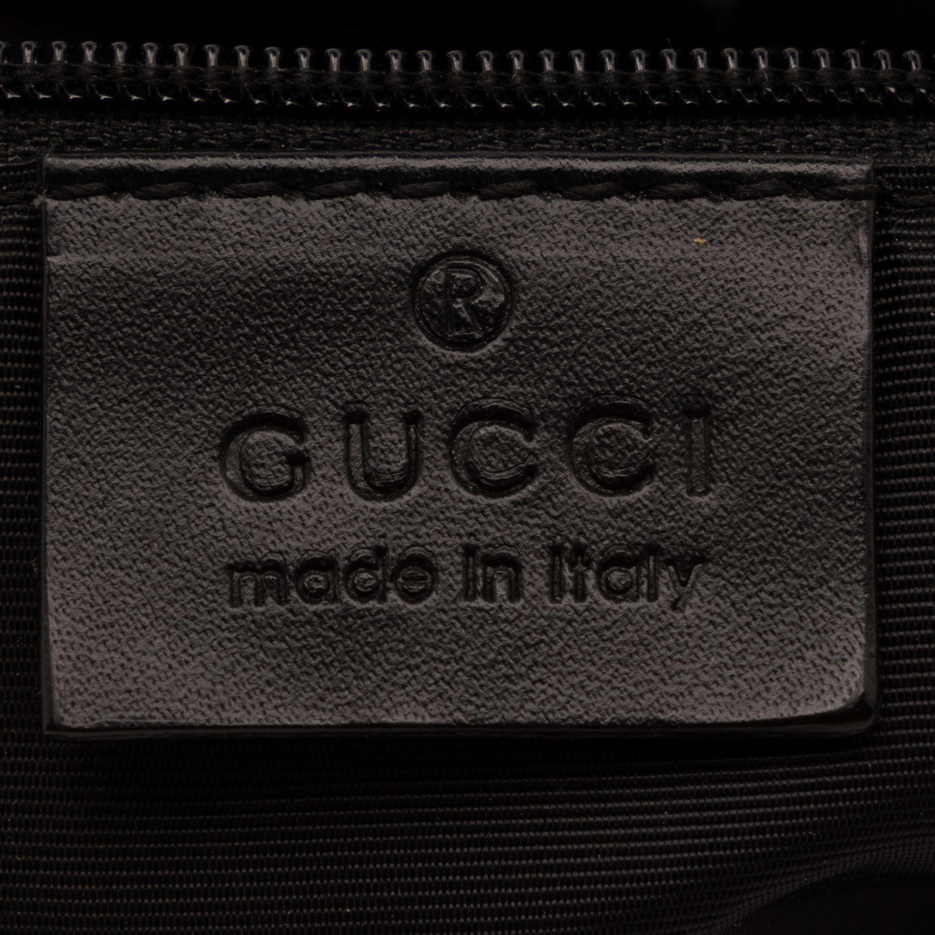Gucci by Tom Ford, Black Monogram Jackie Hobo