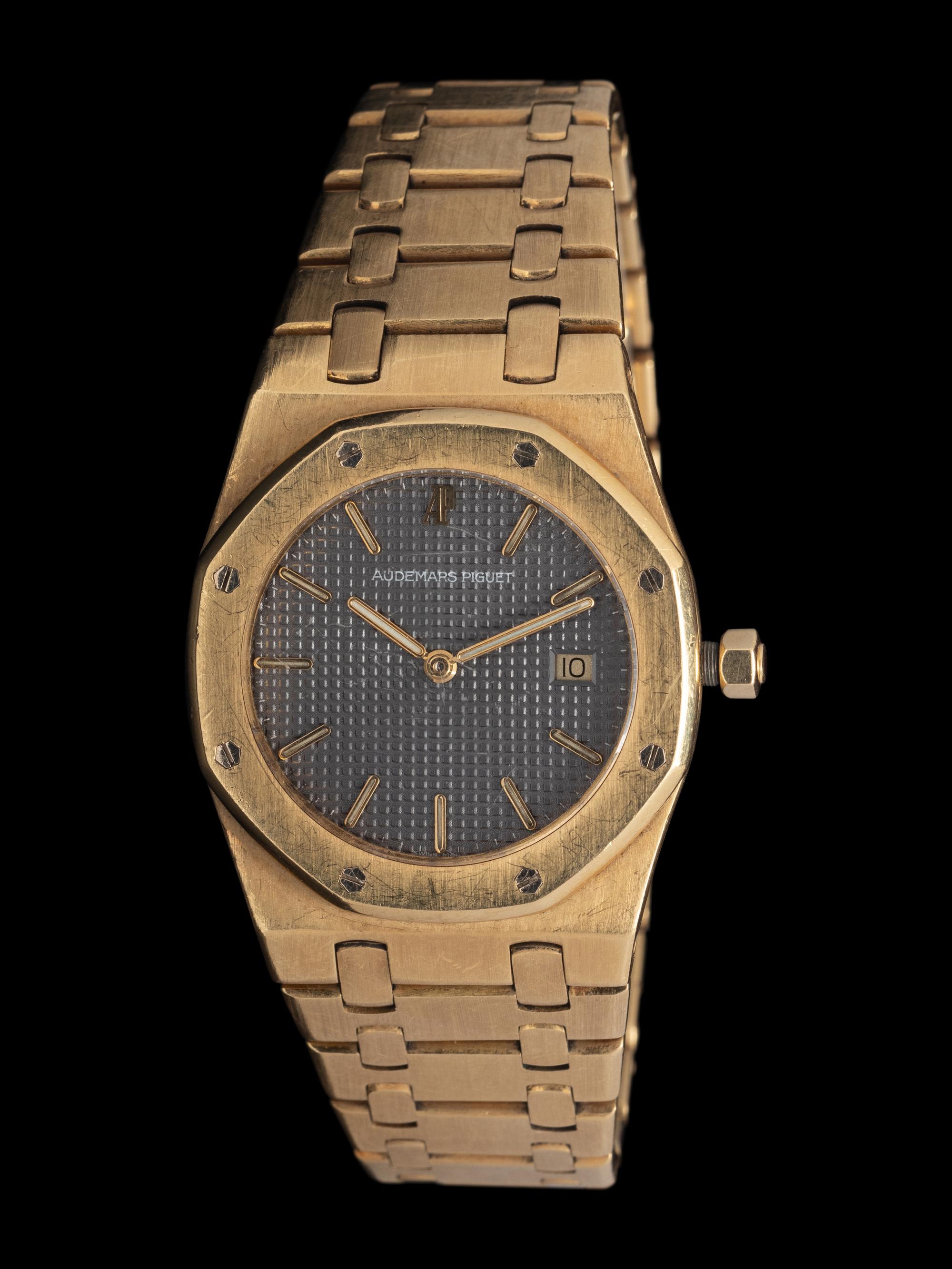 AUDEMARS PIGUET, REF 56175BA 18K YELLOW GOLD 'ROYAL OAK' WATCH