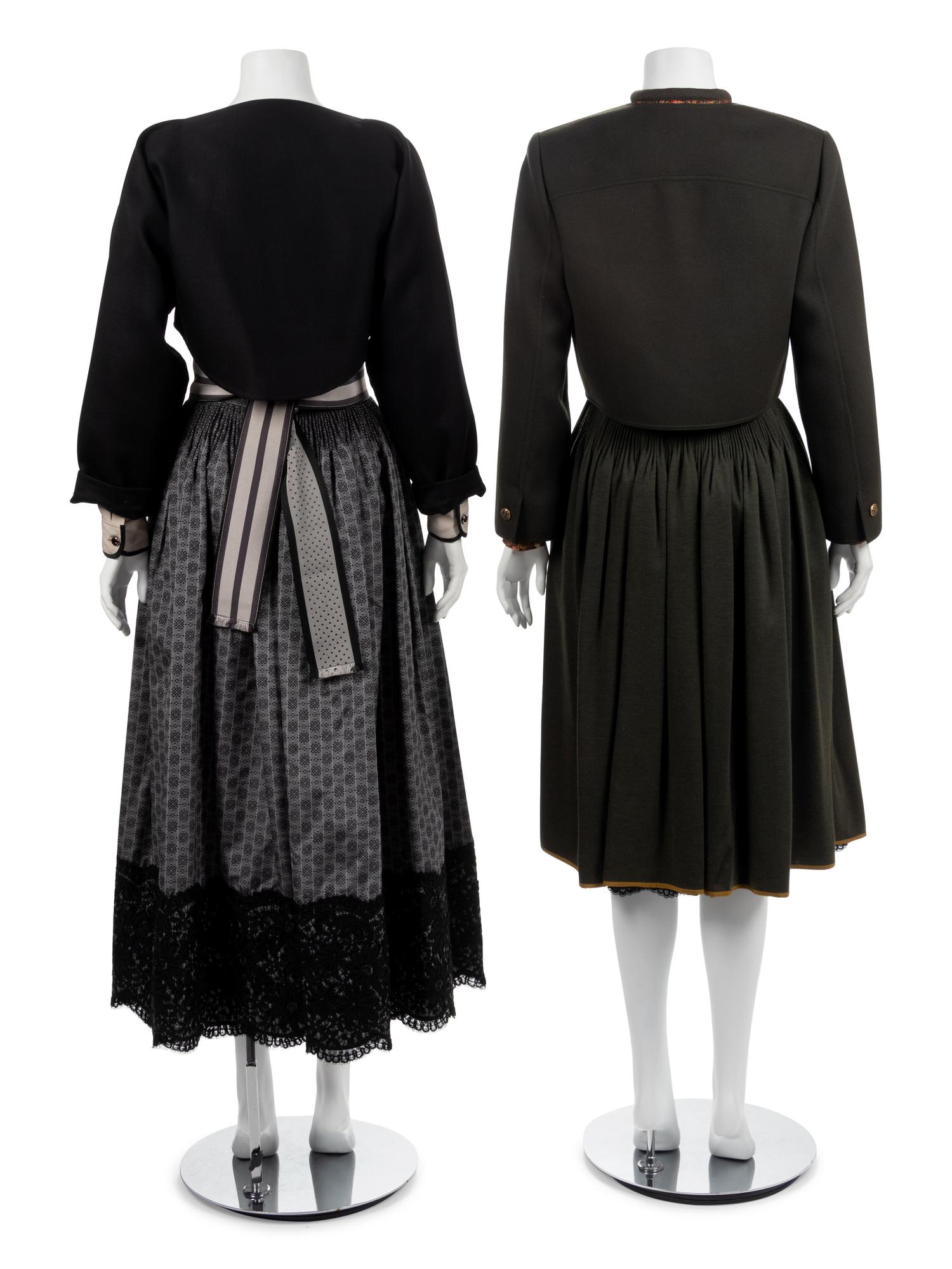 Two Geoffrey Beene Ensembles, 1980s