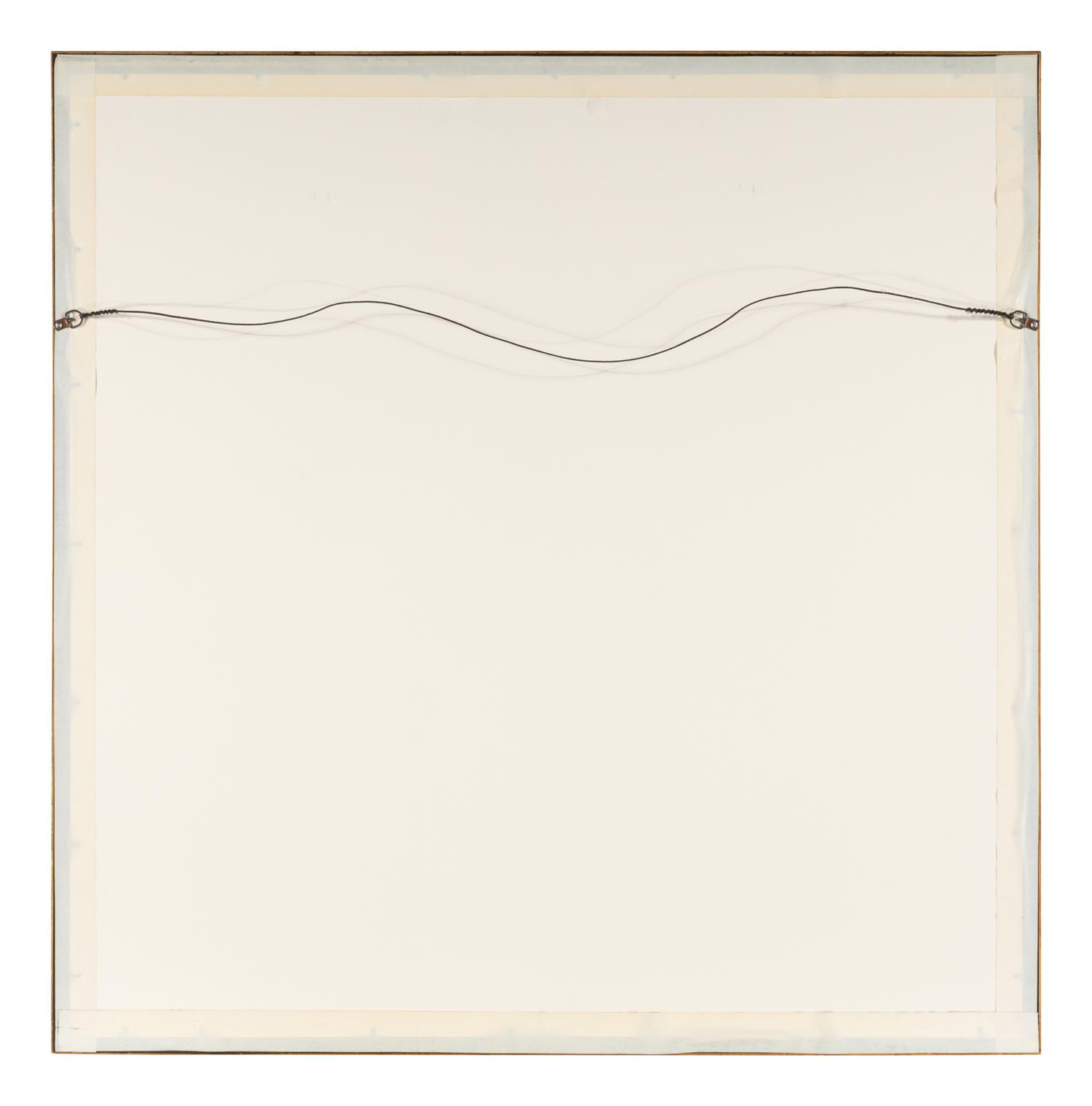 Hermès Framed Silk Scarf, 1976