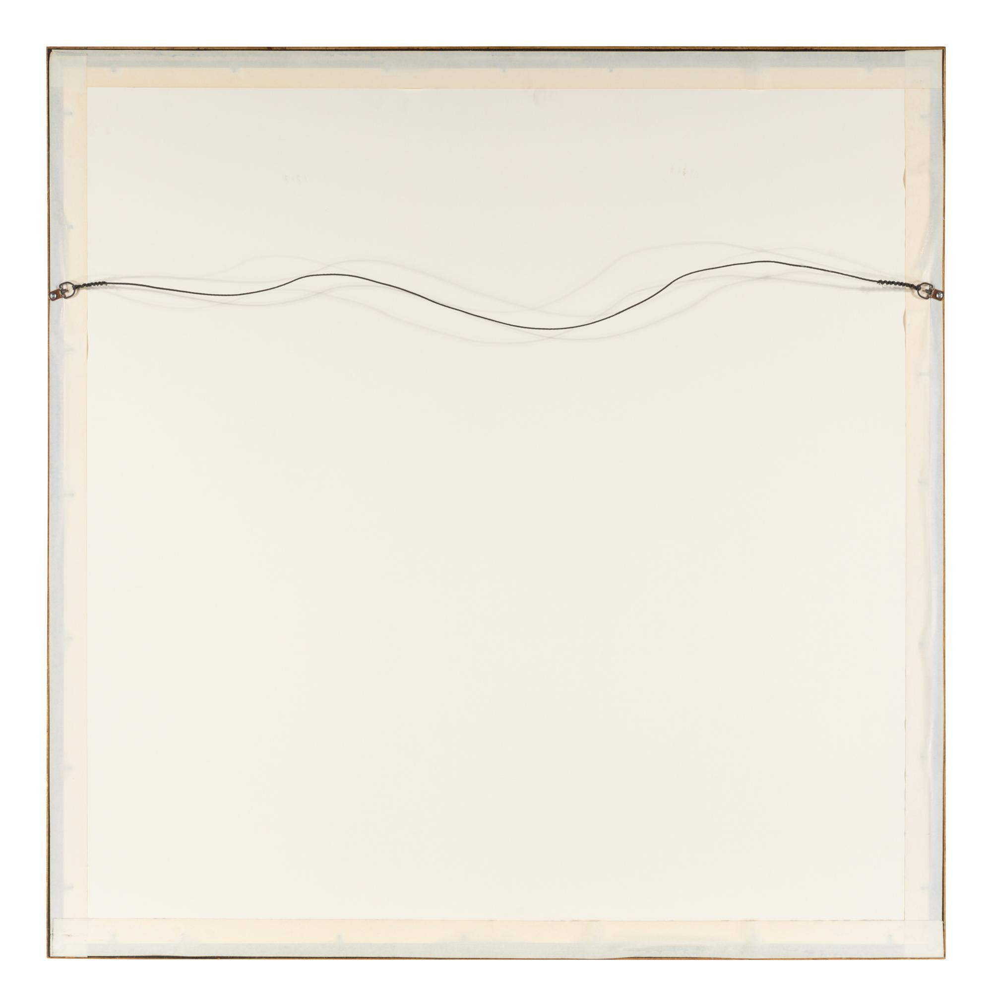 Hermès Framed Silk Scarf, 1976