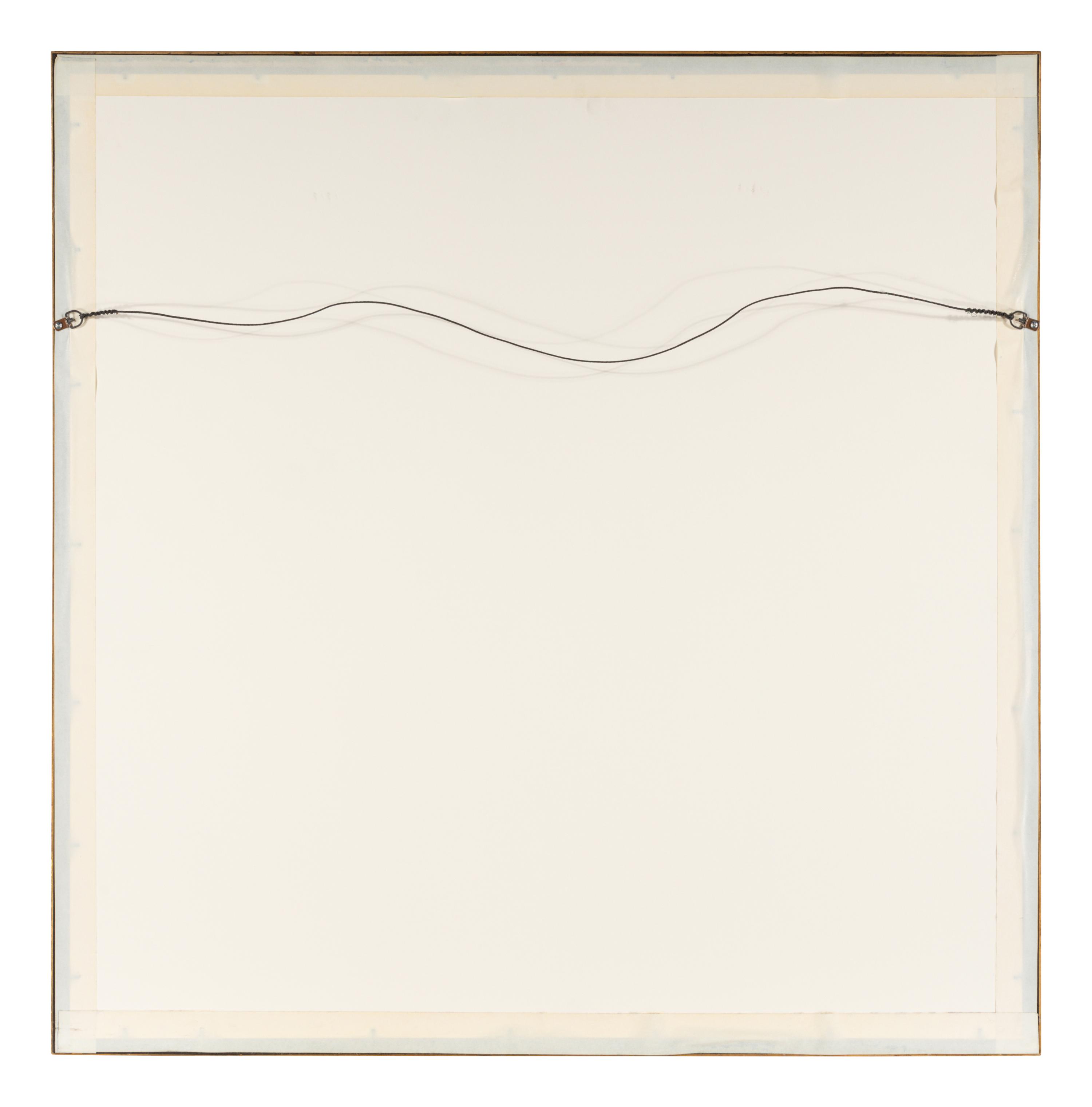 Hermès Framed Silk Scarf, 1976