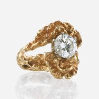 A Round Diamond Ring 2.95 Carat Round Brilliant Diamond, GIA Certified