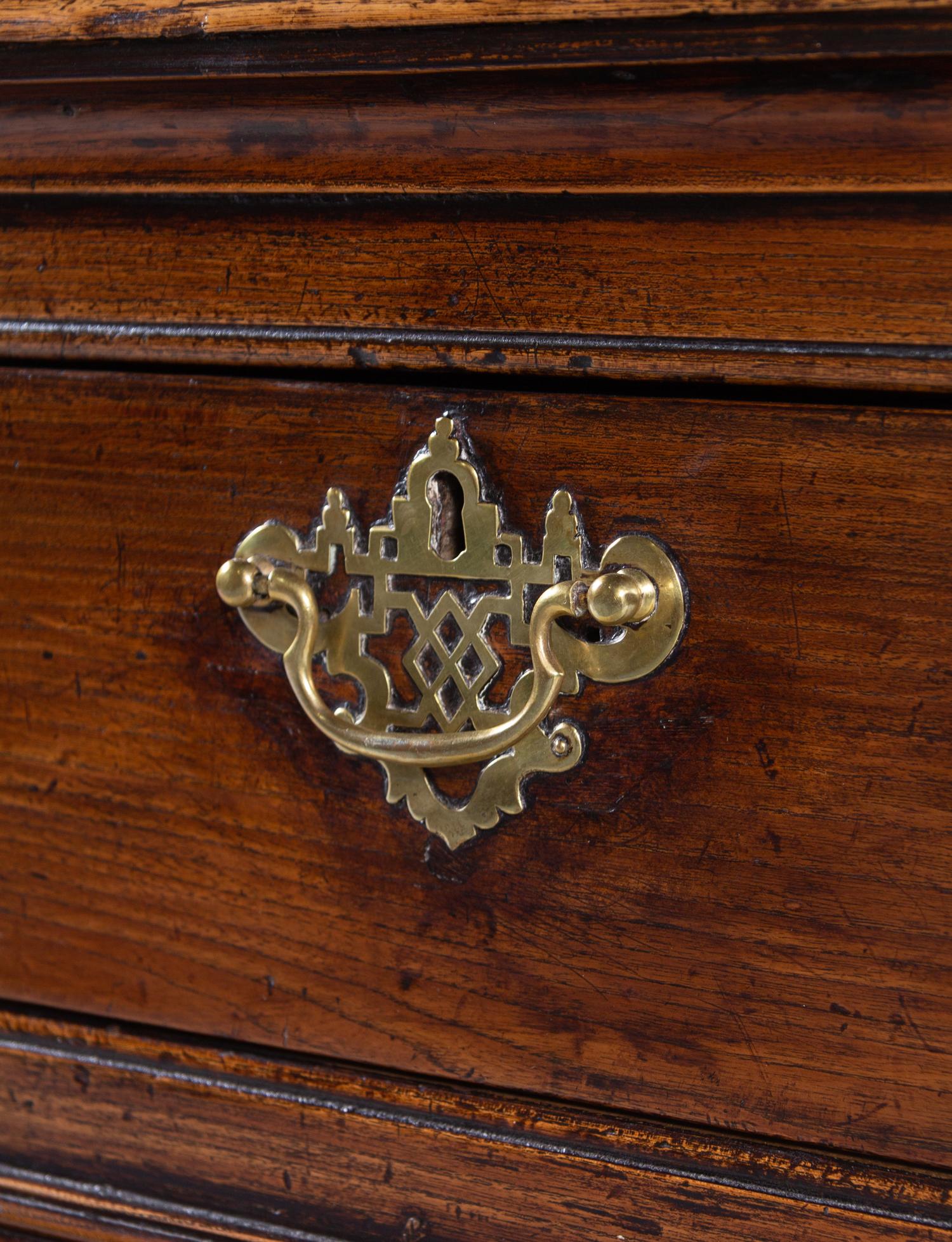 A George III Elm Sideboard Cabinet