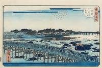 Six Japanese Woodblock Prints