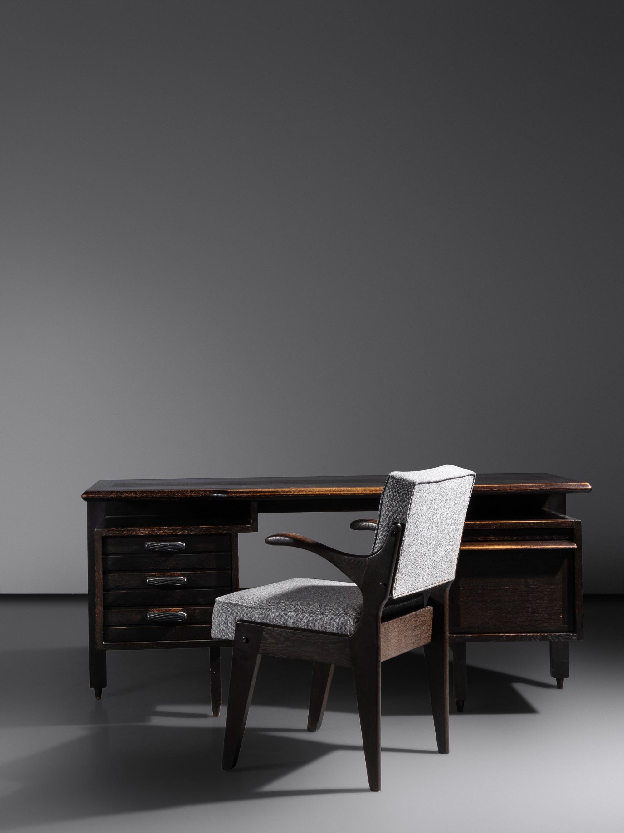 Desk and Chair, c. 1950 Votre Maison, France