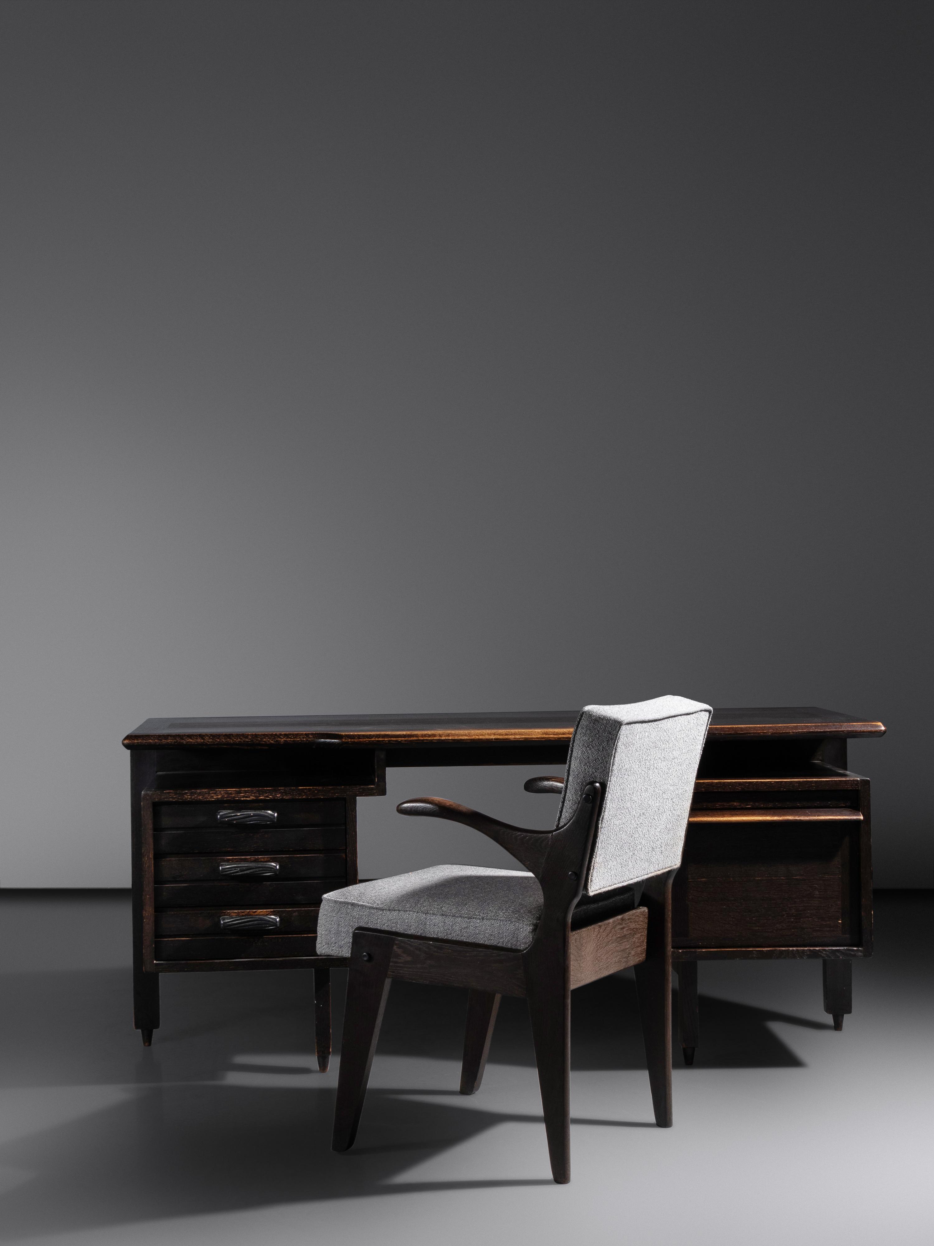 Desk and Chair, c. 1950 Votre Maison, France