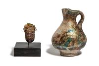 Two Islamic Glass Vessels