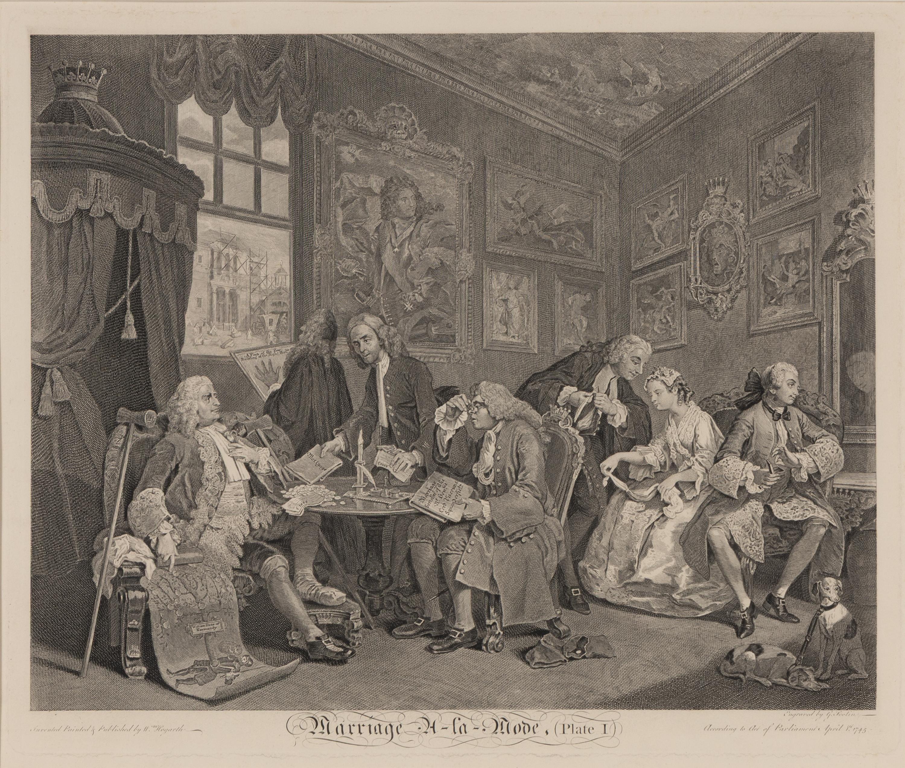 After William Hogarth (English 1697-1764)