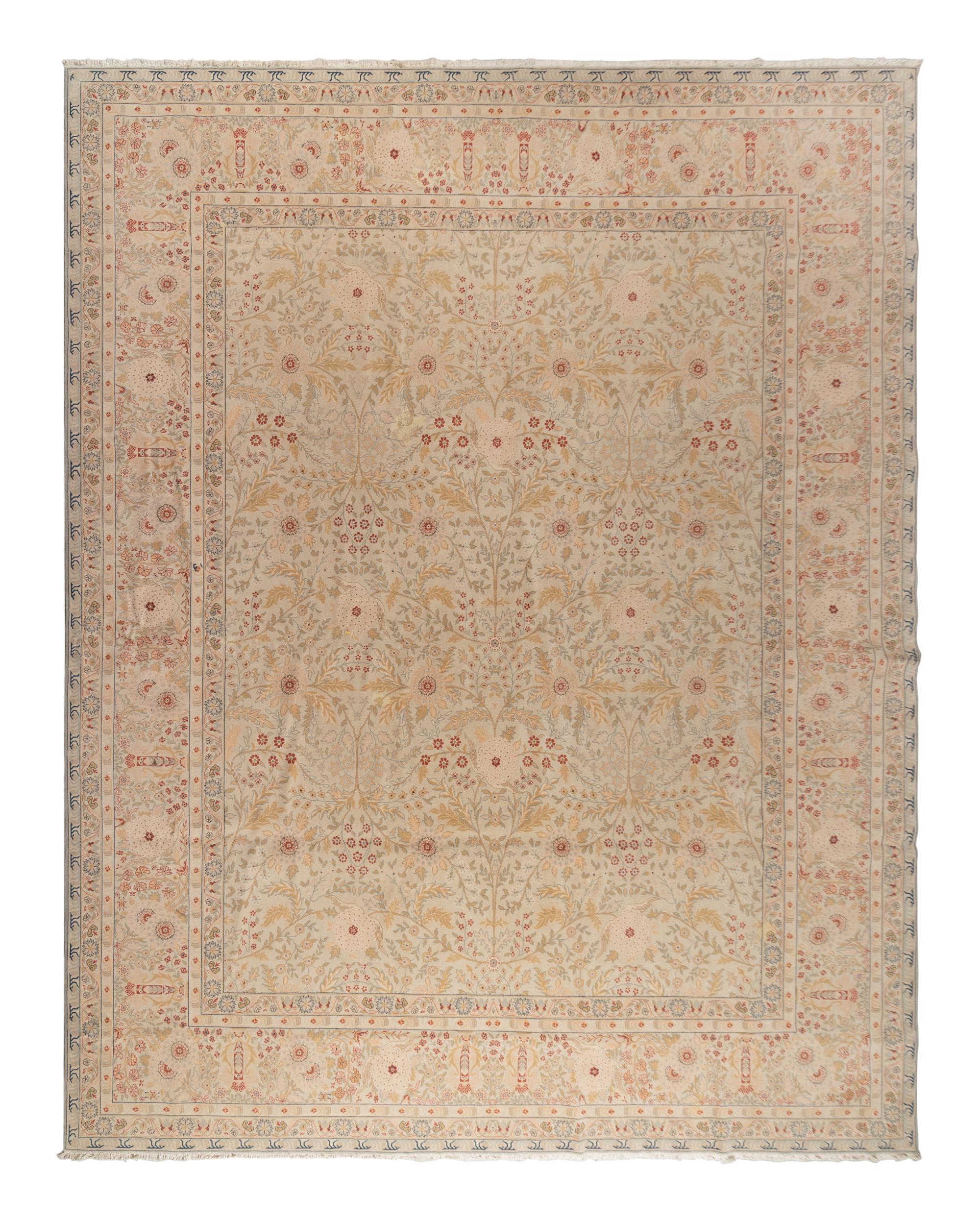 An Agra Style Wool Rug