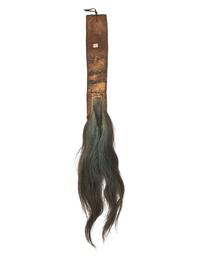 Eastern Plains Loom-Beaded Hair Drop