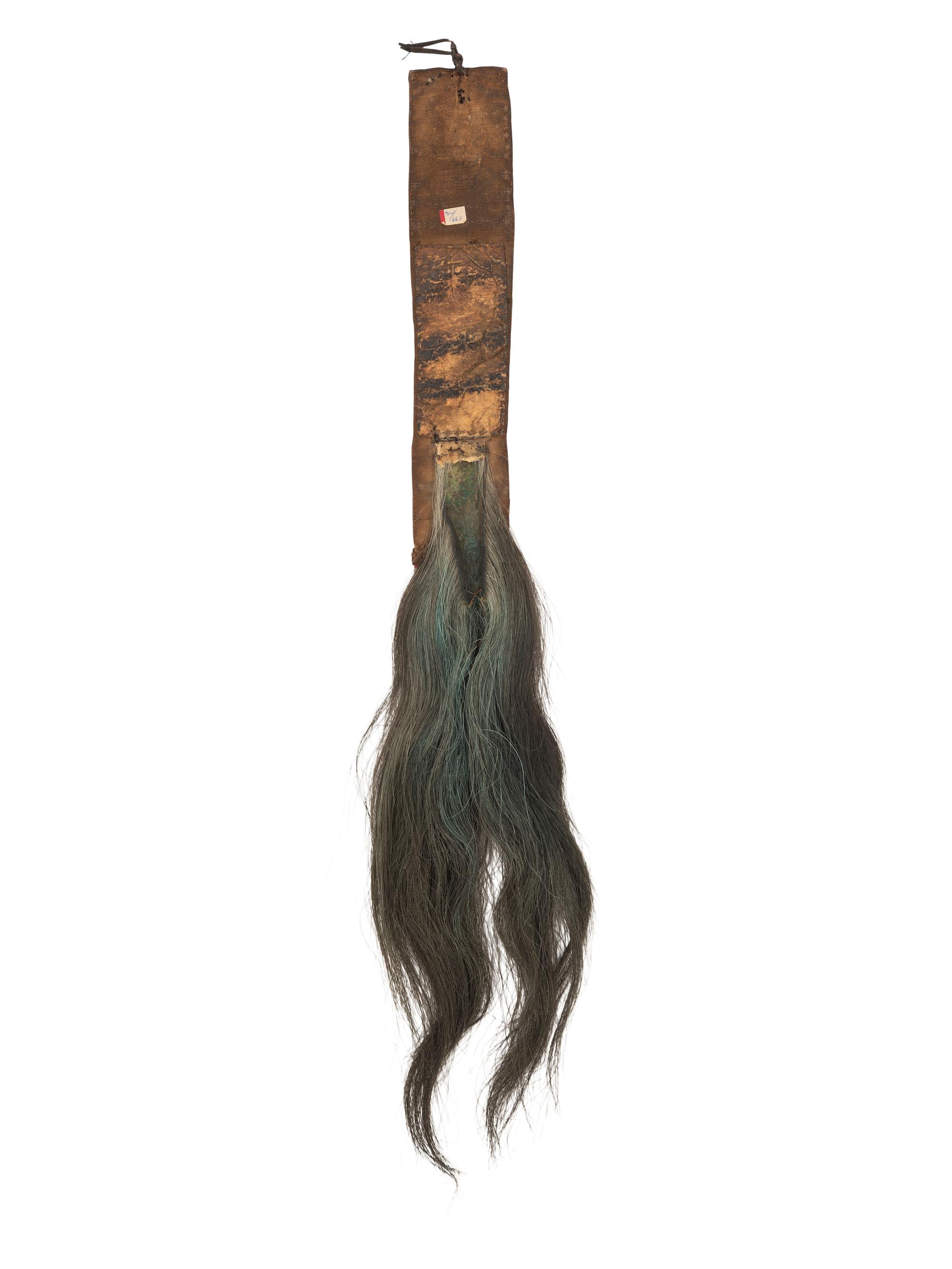 Eastern Plains Loom-Beaded Hair Drop