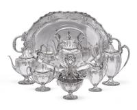 An American Silver Seven-Piece Tea and Coffee Service