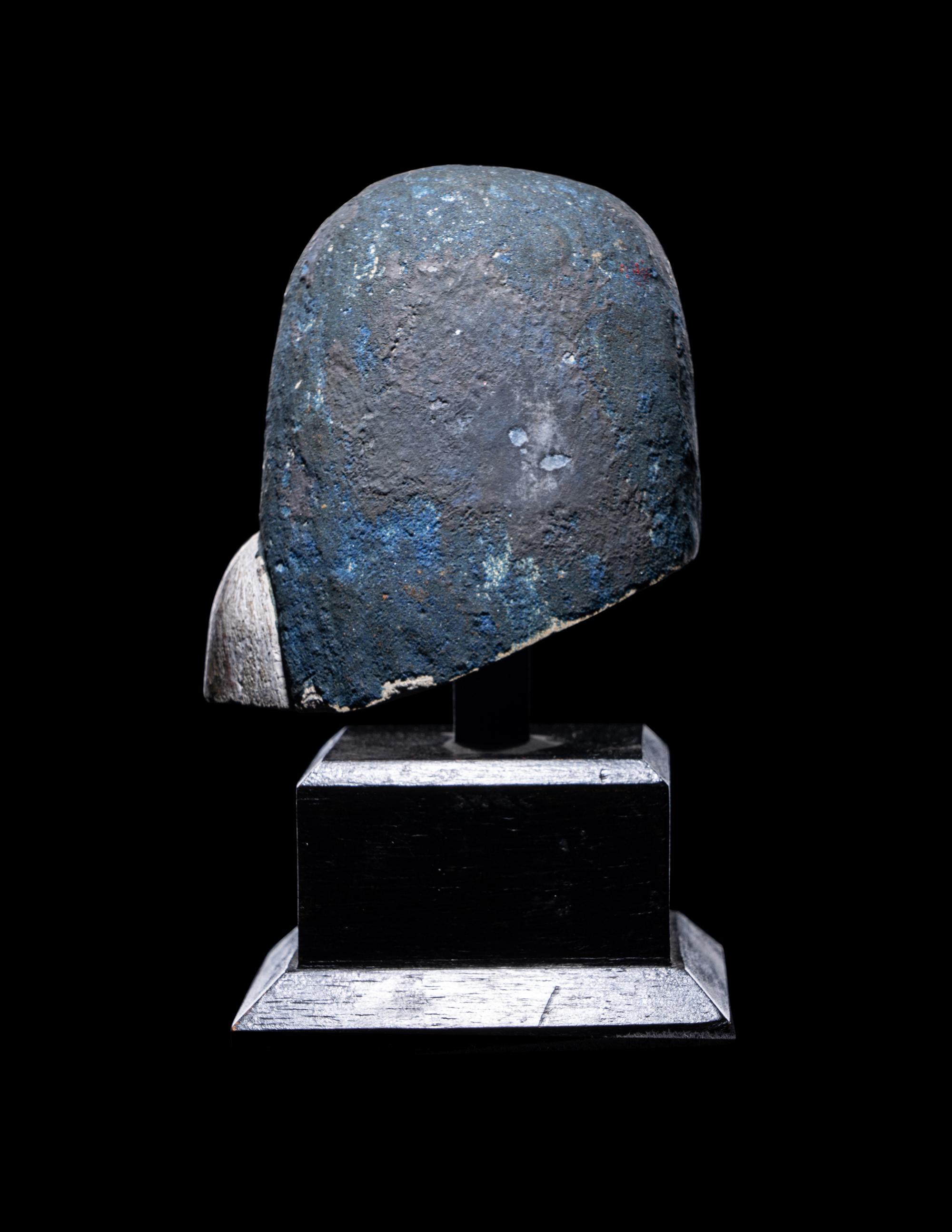An Egyptian Painted Limestone Ushabti