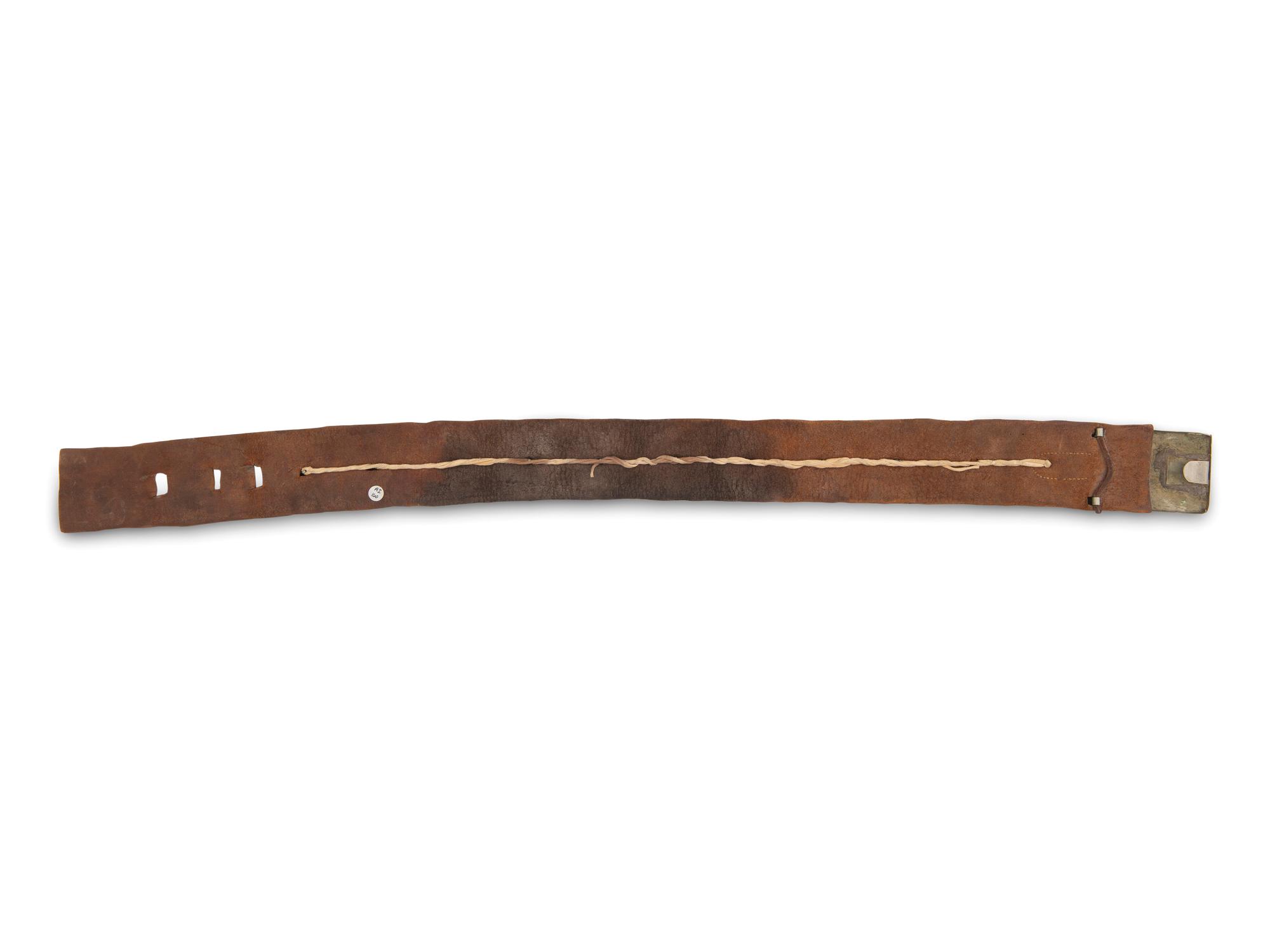 Southern Plains German Silver Concha Belt