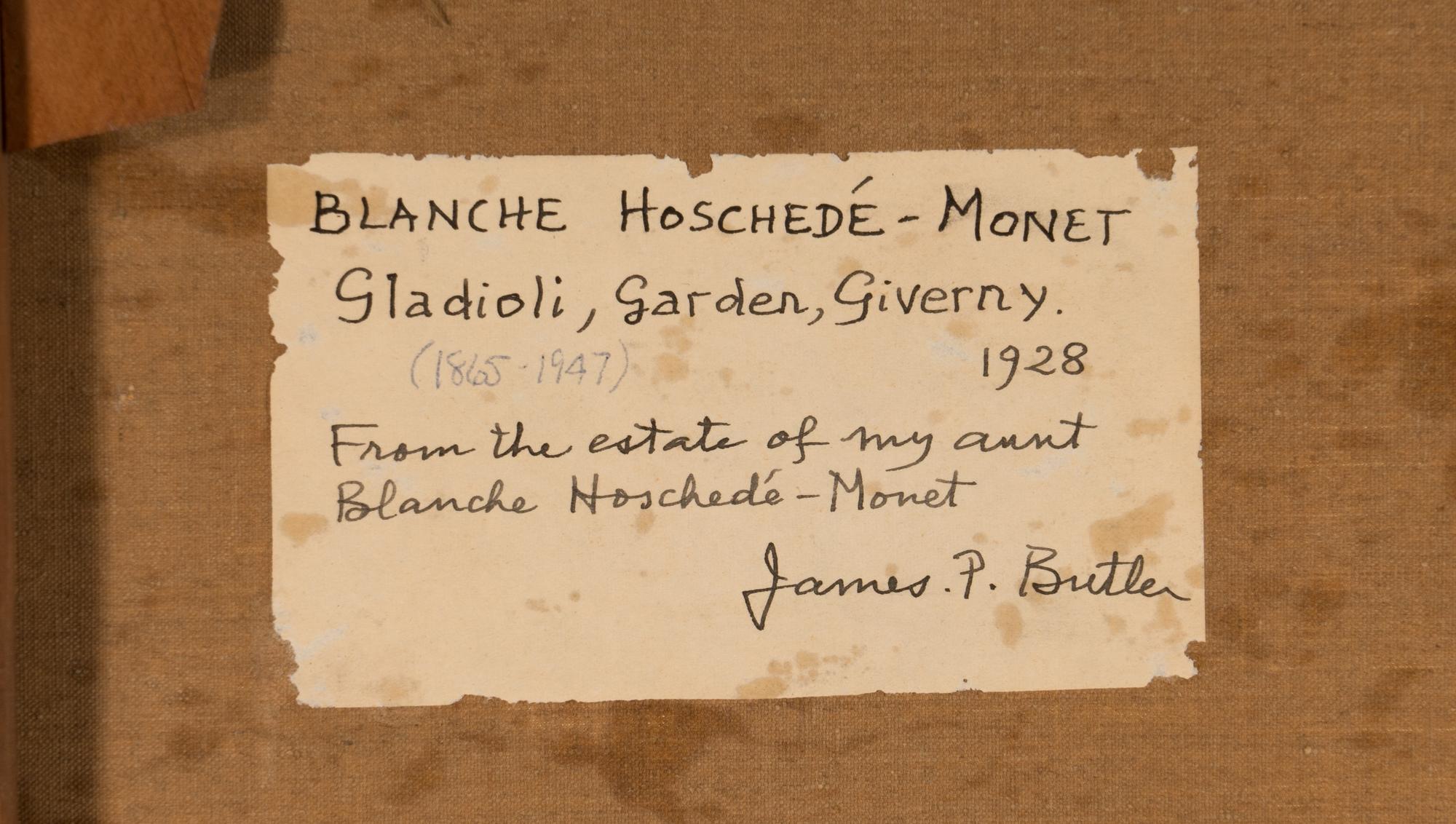 Jardin de Glaïeuls, Giverny, 1928