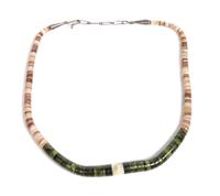 Northwest Coast Heishi Necklace Length 18 inches