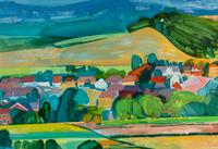 A Village Scene