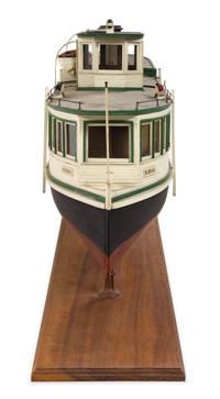 A Model of the "Nishka" Height of model 23 7/8 x length 58 inches.