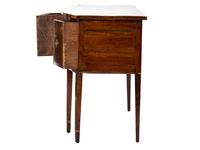 A Georgian Mahogany Line Inlaid Sideboard