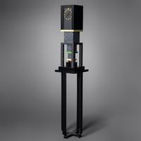 Metropole clock Memphis Italy, 1982