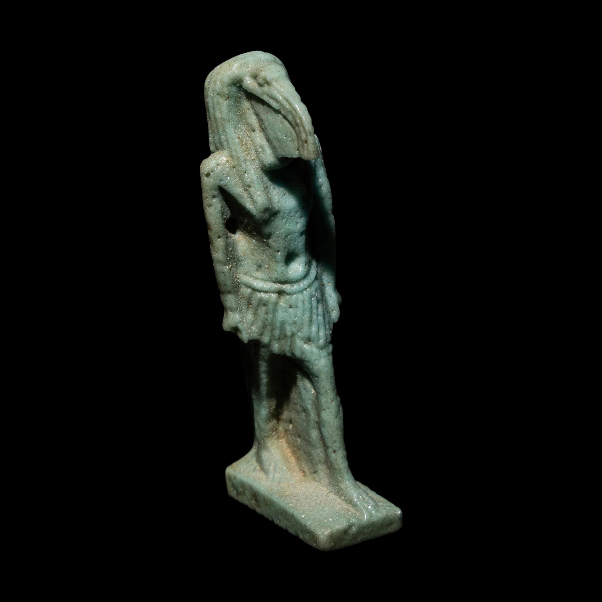 An Egyptian Faience Thoth