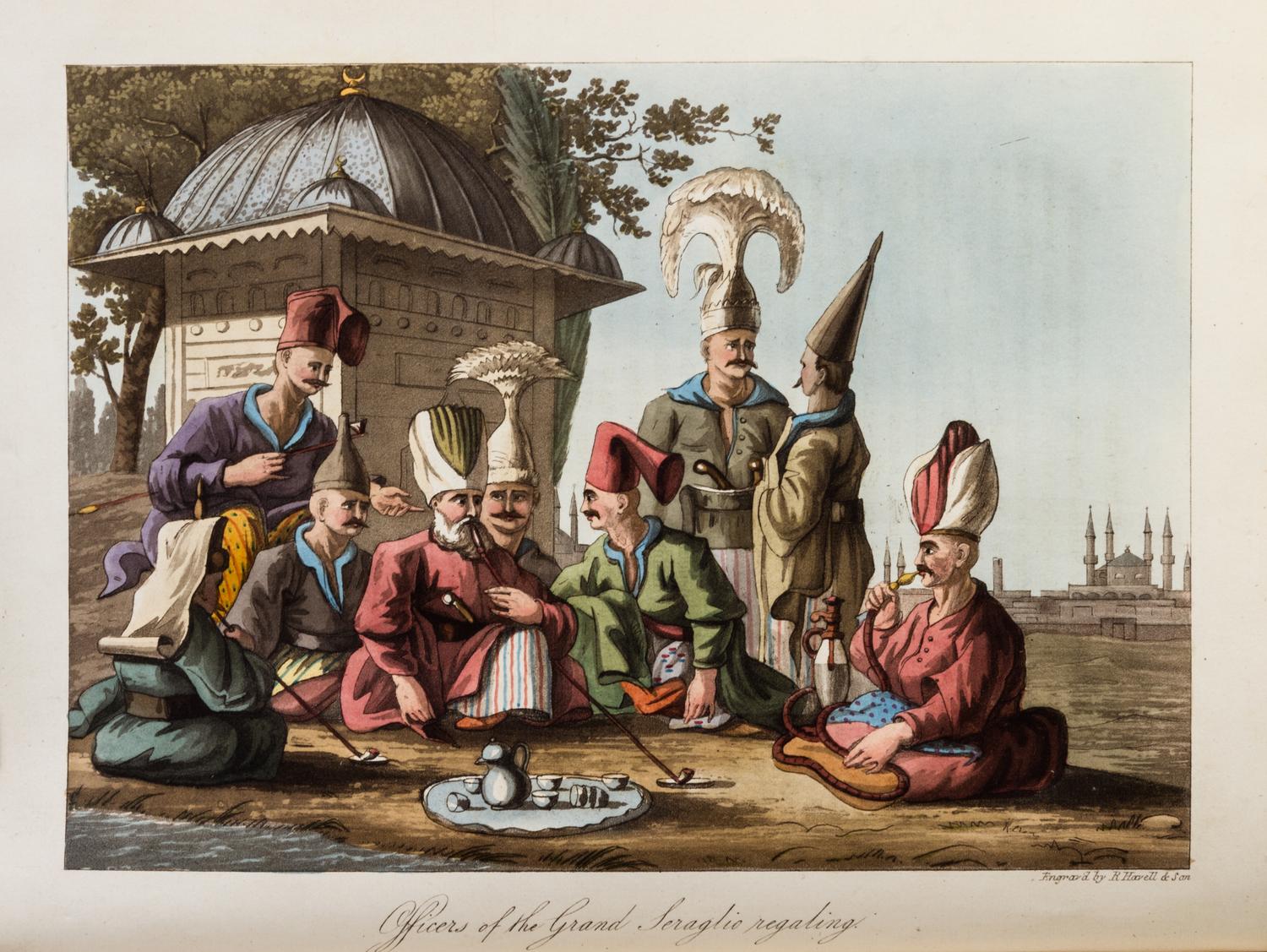(AFRICA) TULLY, RICHARD. Narrative of a Ten Years' Residence at Tripoli in Africa... London, 1816. First edition, with folding map and