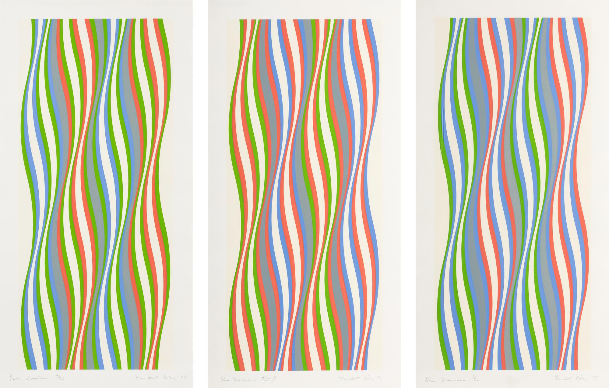 Green Dominance, Blue Dominance, Red Dominance (complete set of three)