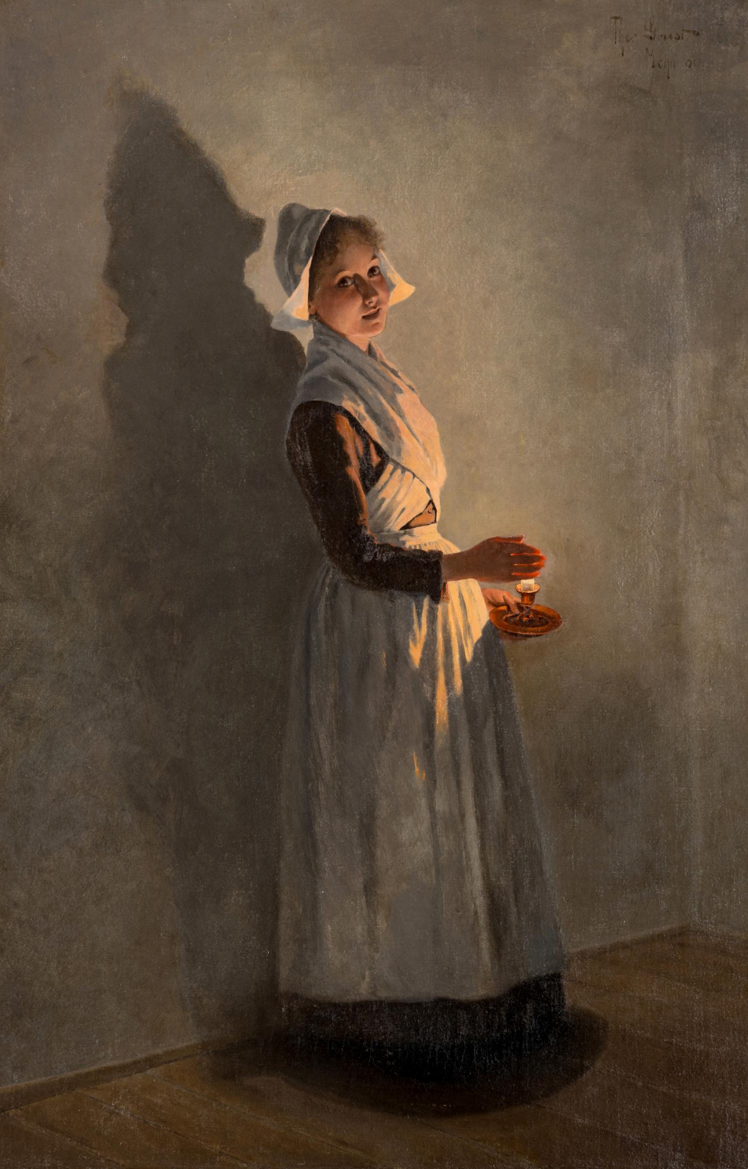 Candlelight Reflection , 1890