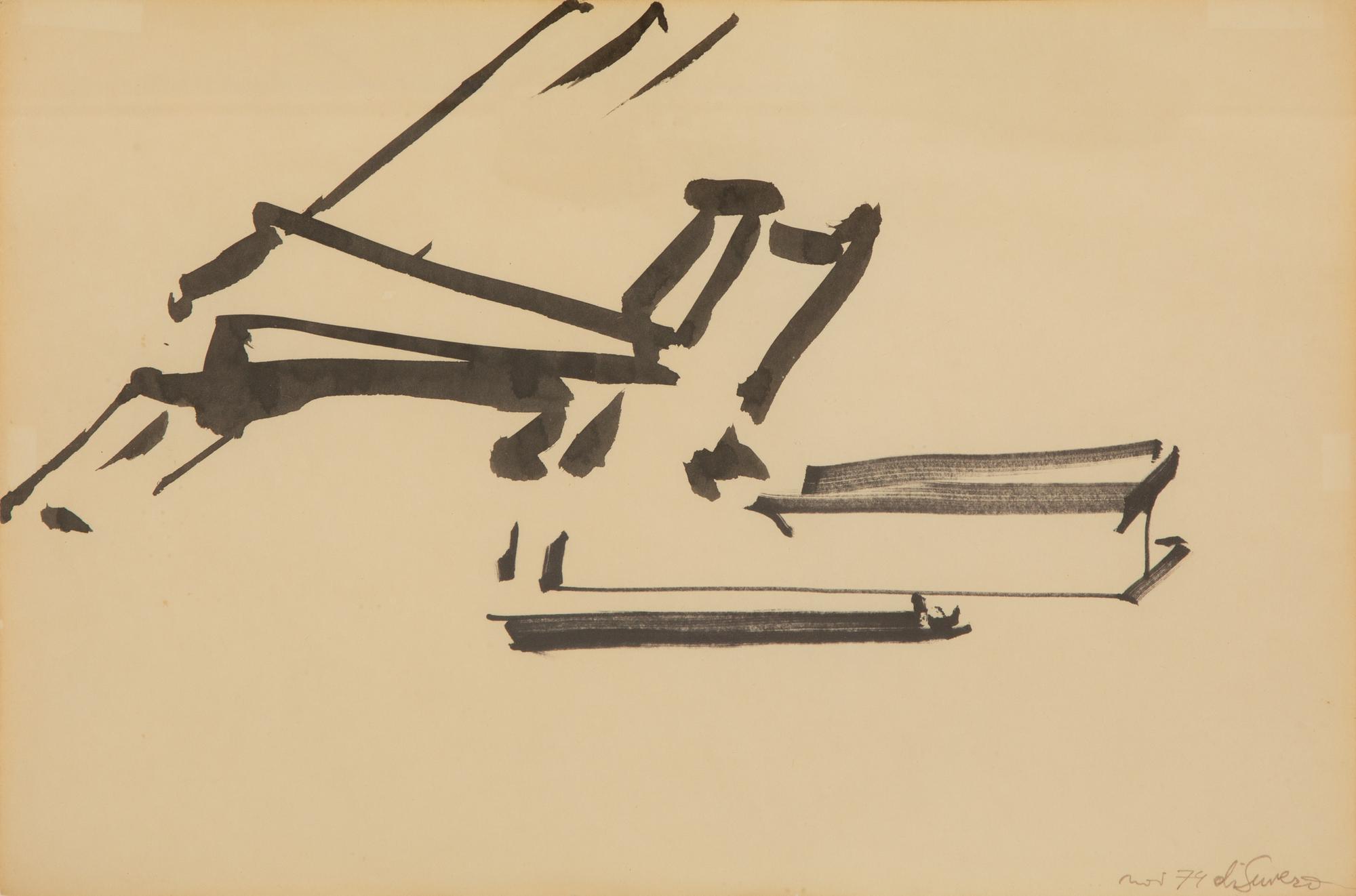 Untitled and Untitled , 1974 (a pair of works)