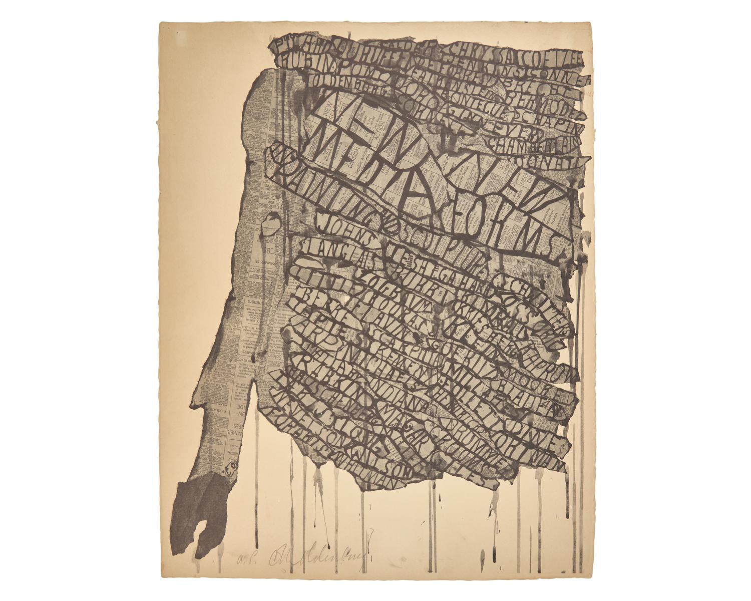 New Media - New Forms in Painting and Sculpture , 1960