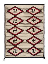 Navajo Weaving, Whirling Logs [Rug]