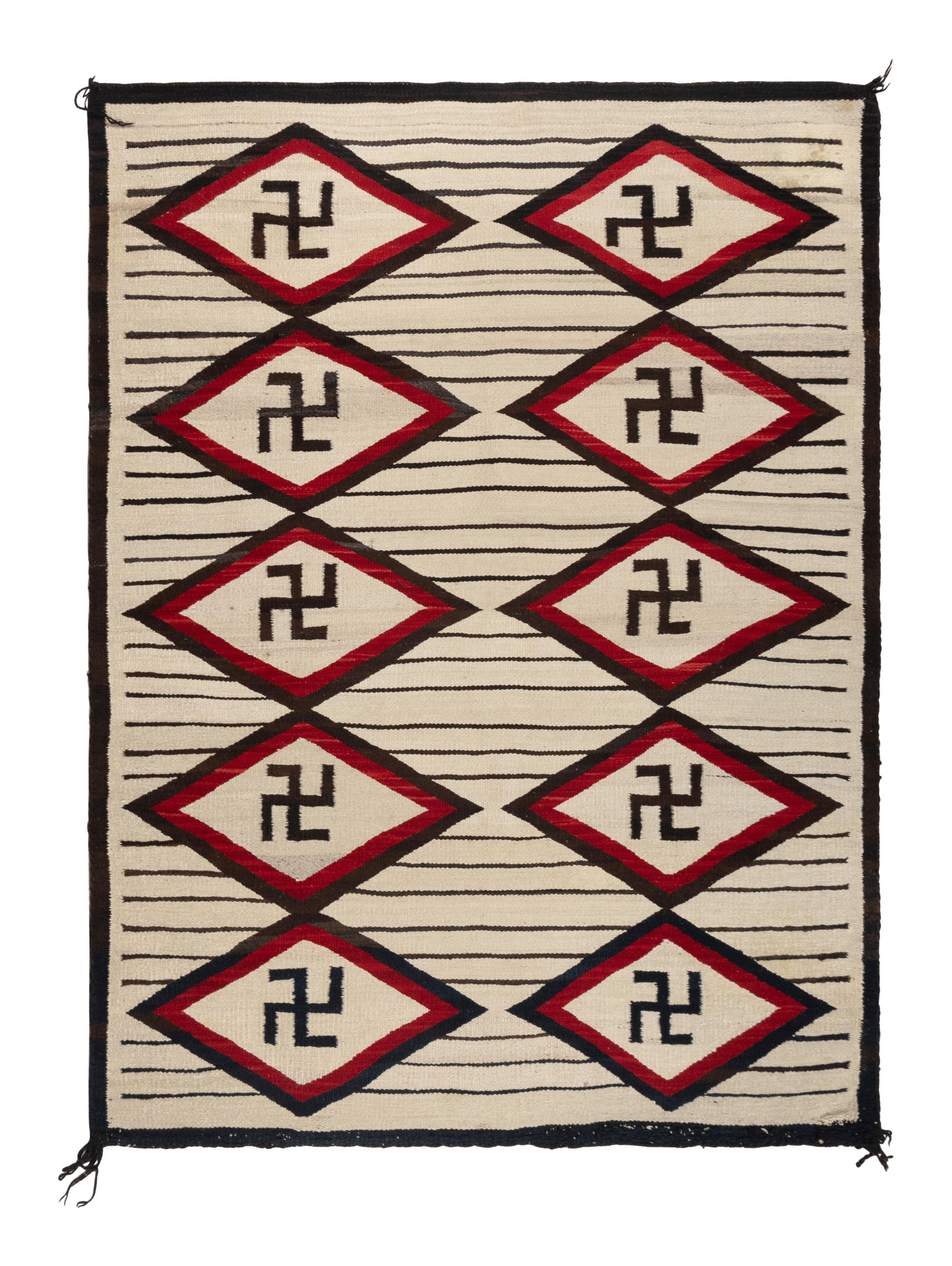 Navajo Weaving, Whirling Logs [Rug]