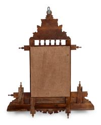 A Pair of Syrian Mother-of-Pearl Inlaid Walnut Lantern Shelves