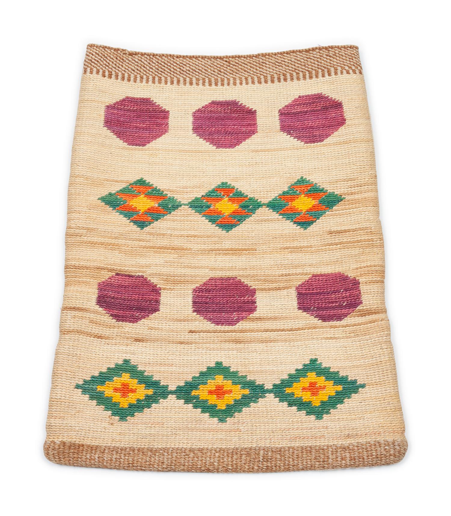 Nez Perce Corn Husk Flat Bags, Group of Two