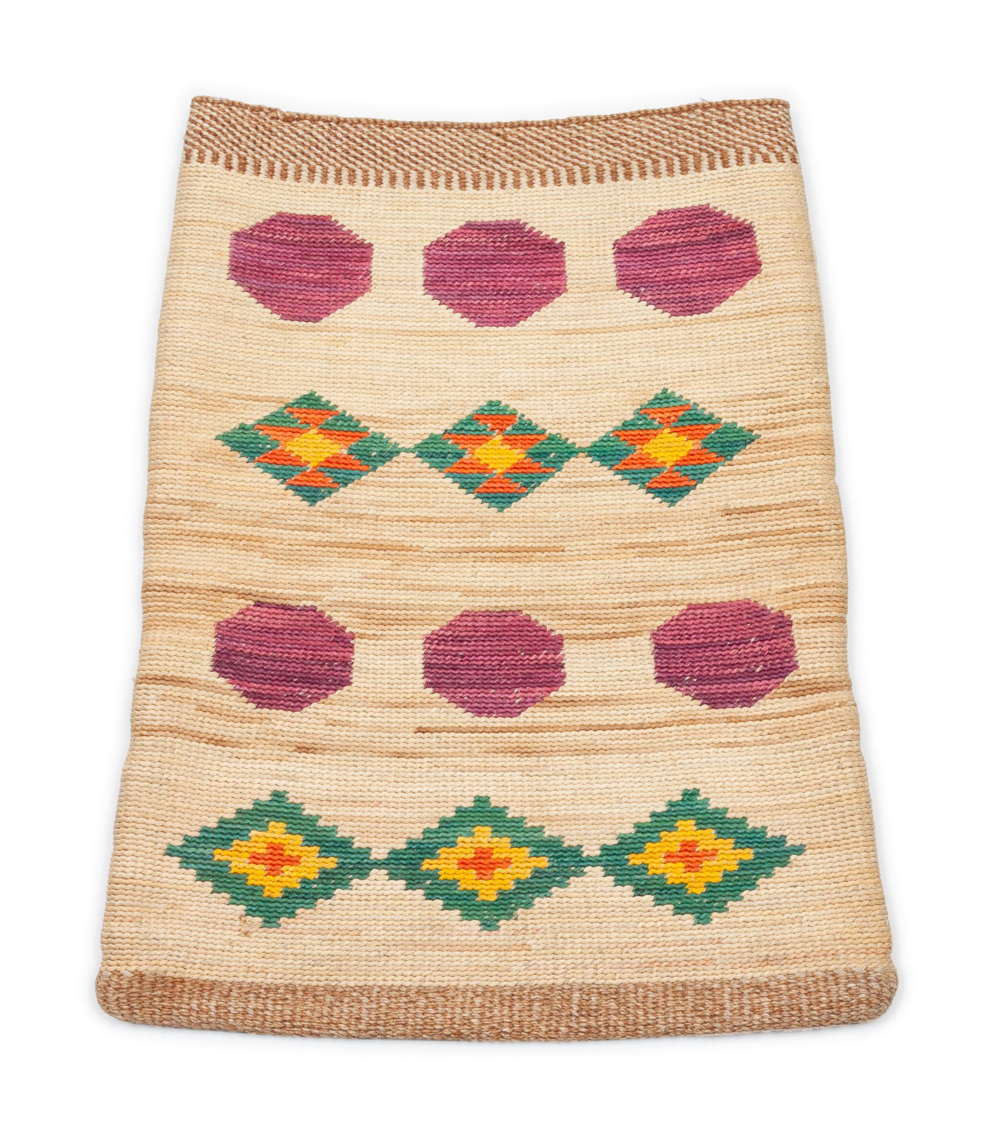 Nez Perce Corn Husk Flat Bags, Group of Two