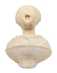A Continental Marble Bust of a Woman