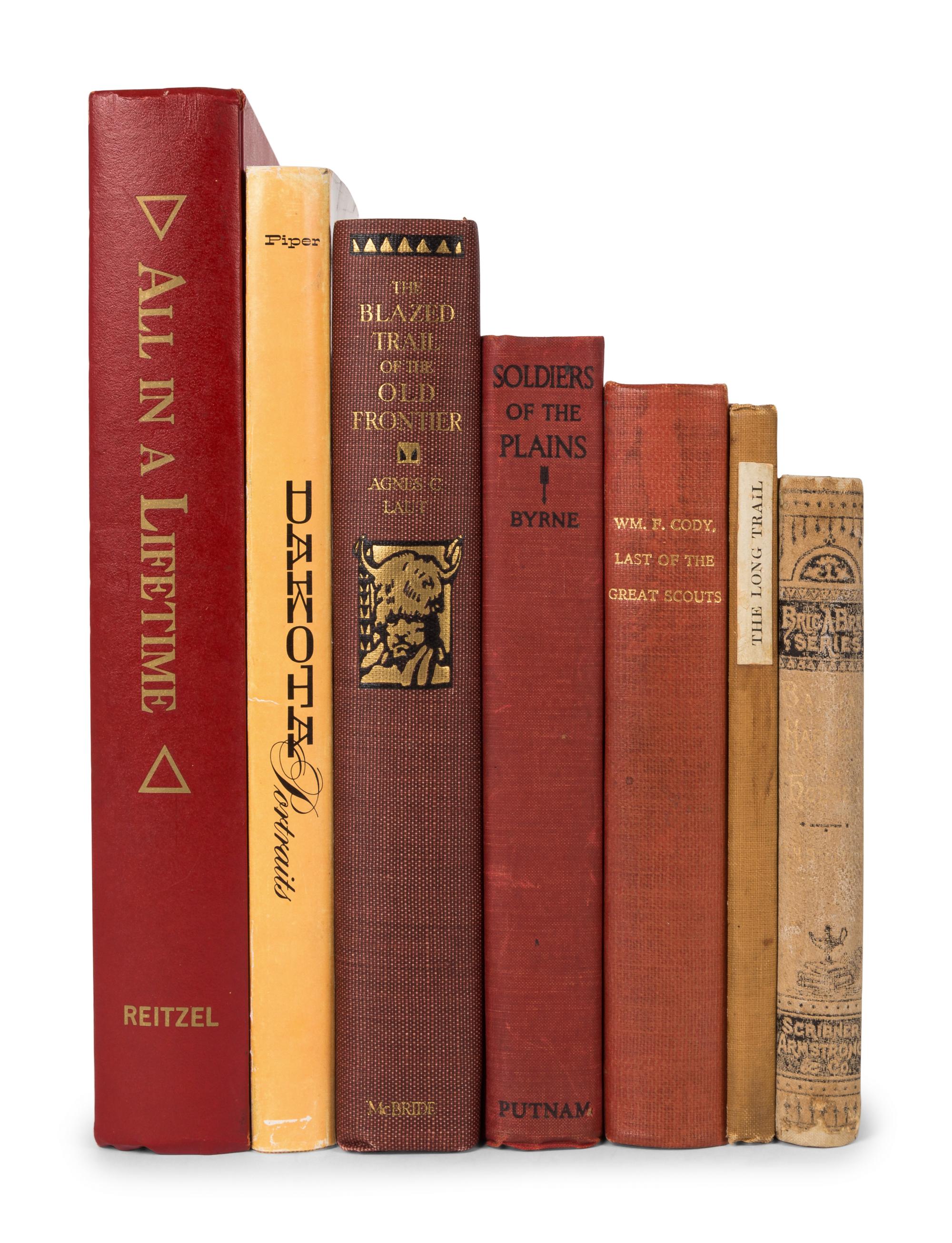 [AMERICAN WEST]. A group of 9 signed works, comprising: