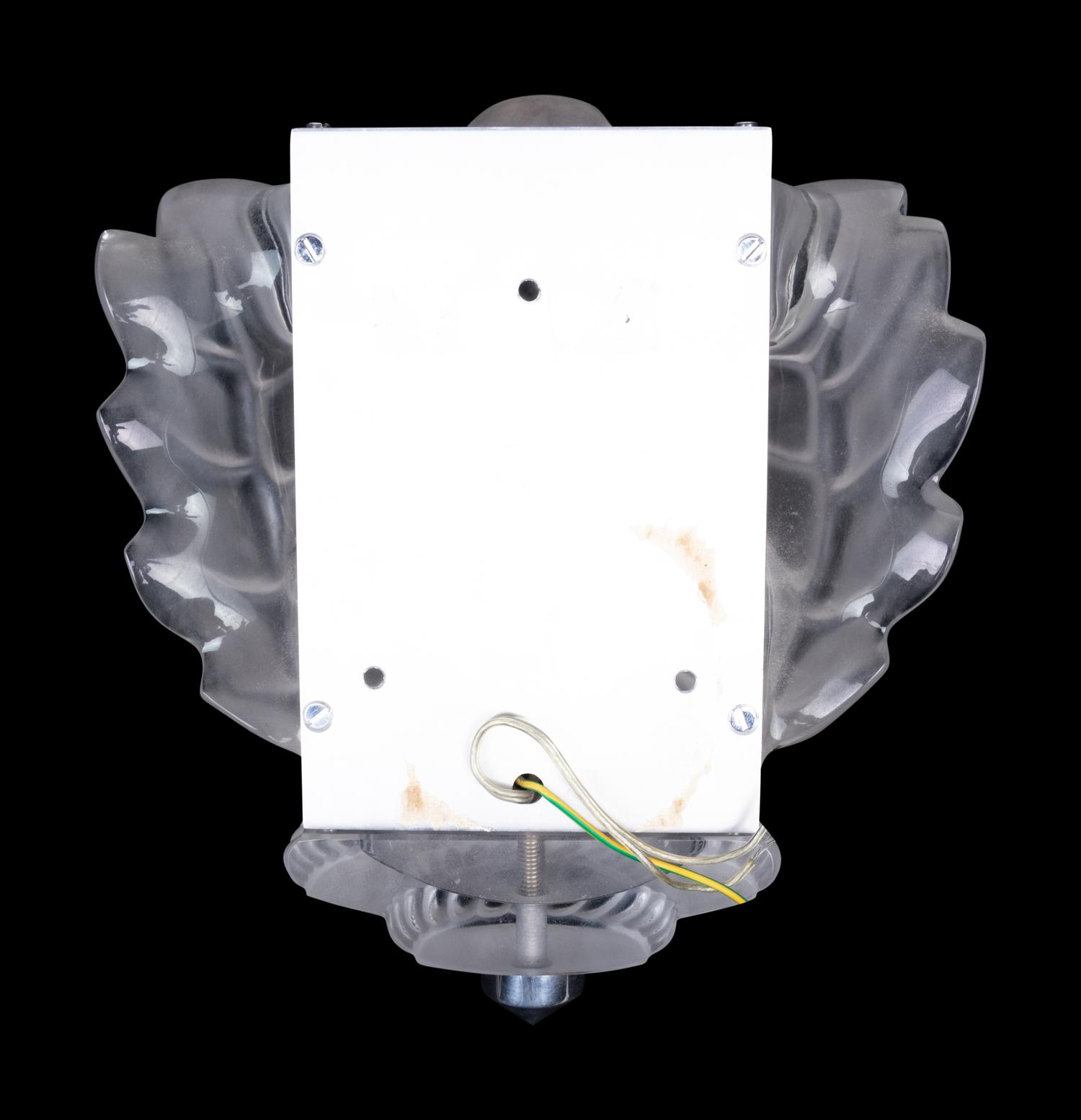 A Lalique Chene Wall Light