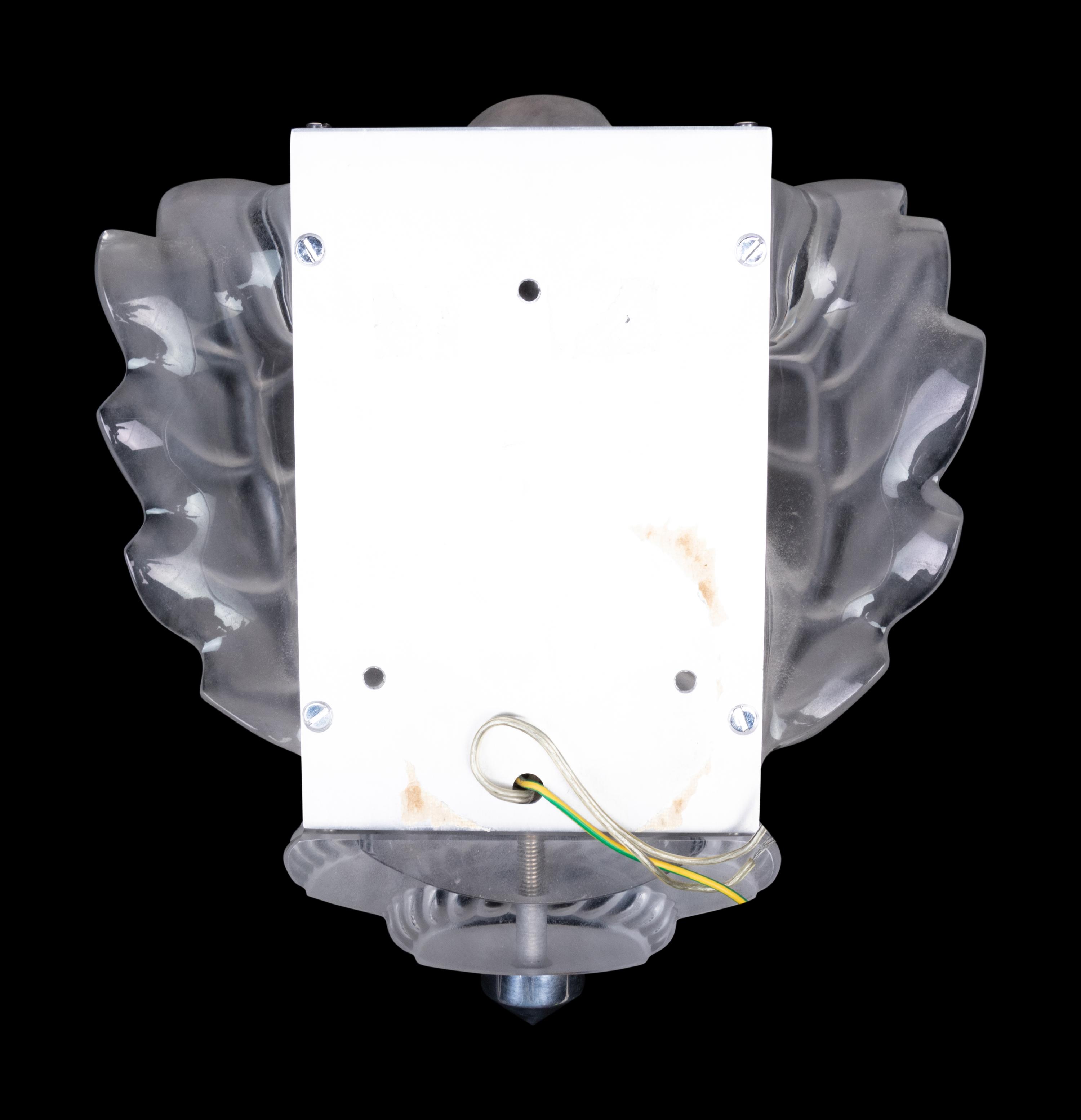 A Lalique Chene Wall Light