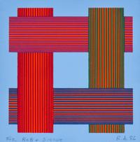 Richard Anuszkiewicz, (American, b. 1930), Untitled (Annual Edition), 1972, Untitled (Annual Edition), 1973, Untitled (Annual Edition),