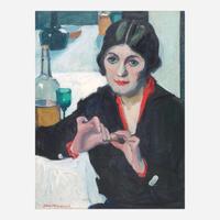 Jane Peterson (American, 1876–1965) Girl in Black