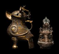 Two Chinese Bronze Articles