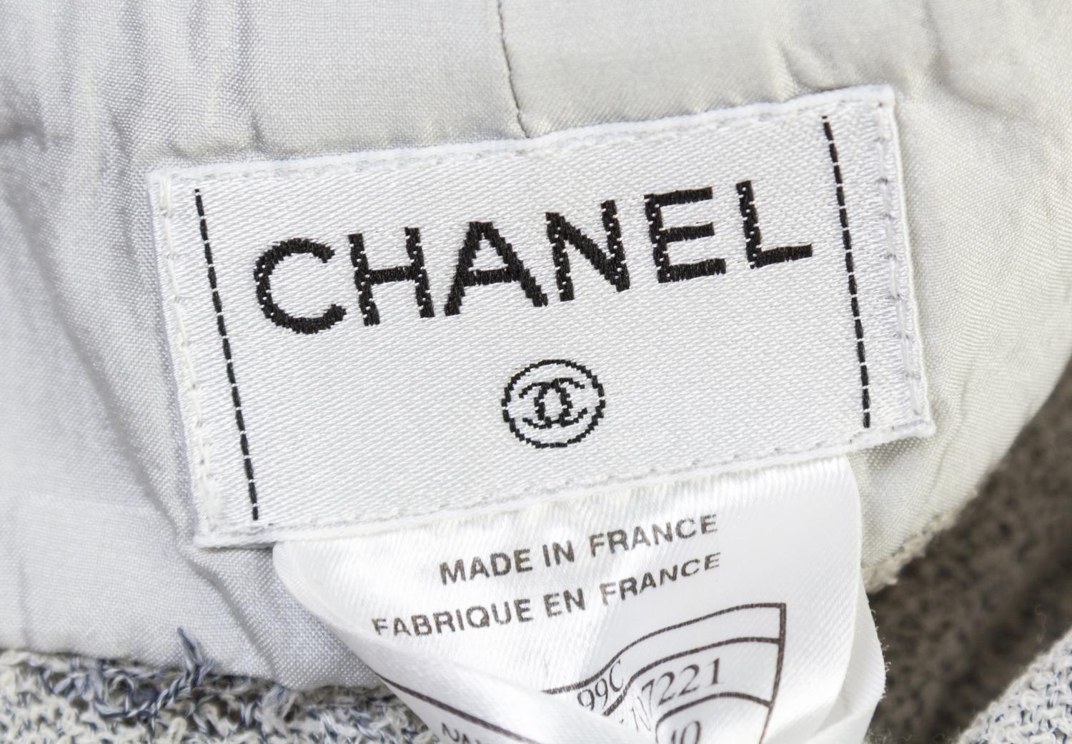 A Chanel Pant and Blouse Set, Pants size 40, Blouses no size.