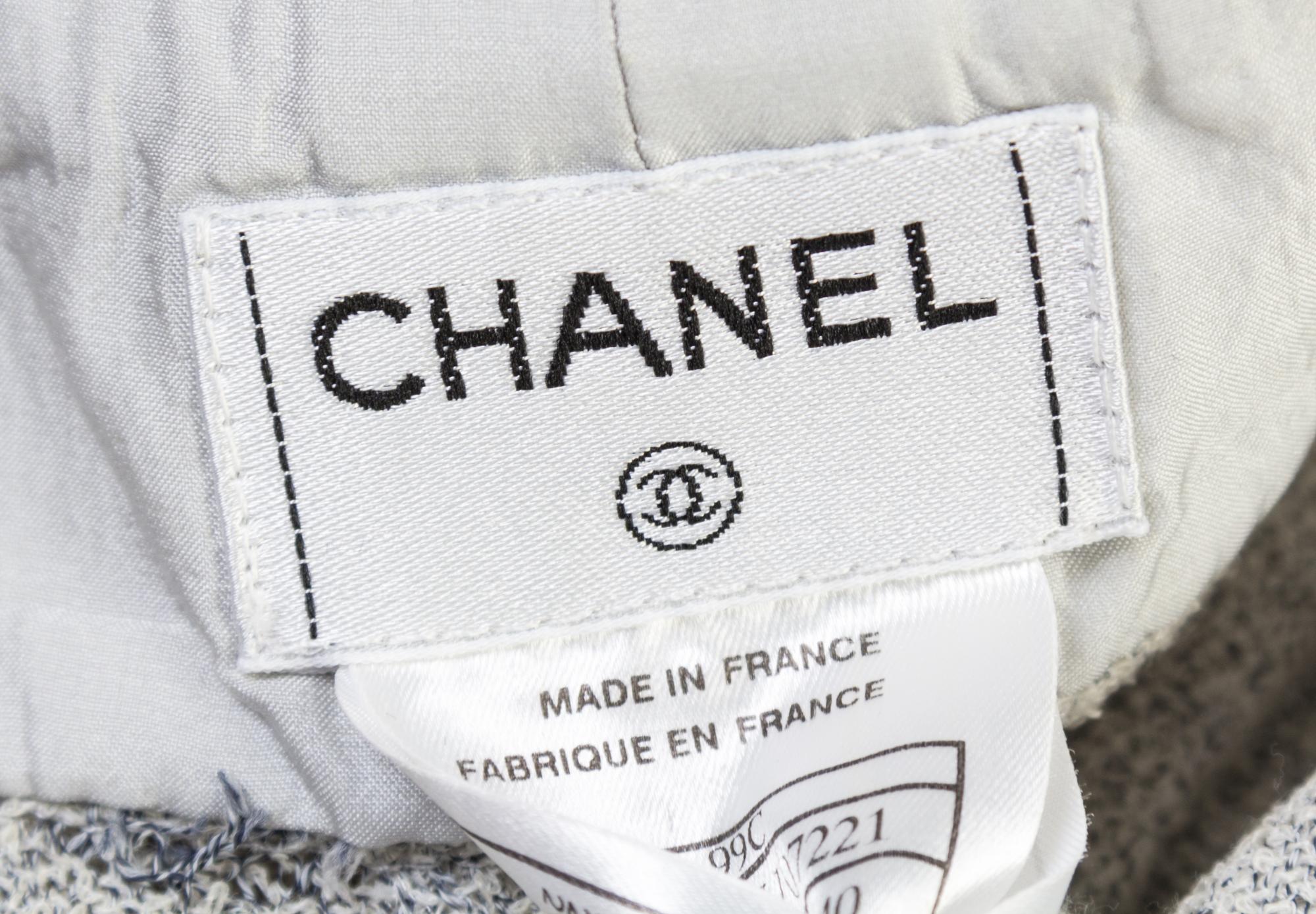A Chanel Pant and Blouse Set, Pants size 40, Blouses no size.