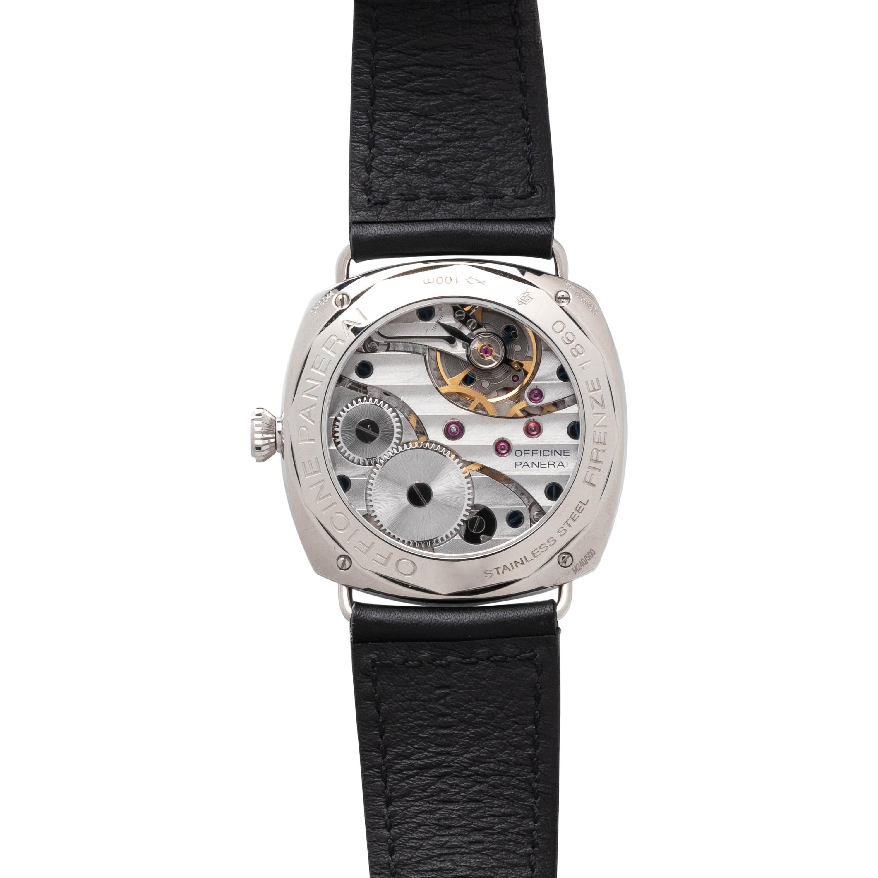 PANERAI, REF. PAM00210 STAINLESS STEEL 'RADIOMIR' WRISTWATCH
