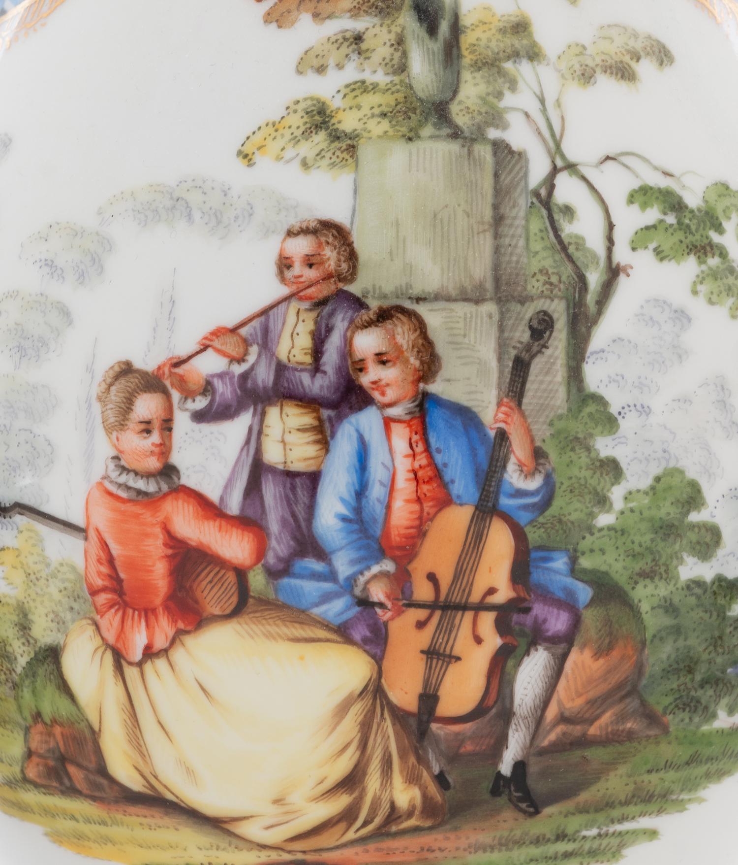A Meissen Porcelain Tête-à-Tête