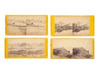 [CIVIL WAR]. 16 stereoviews featuring artillery and munitions. New York: E. & H. T. Anthony & Co.