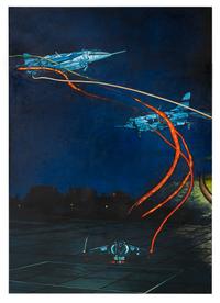 Harrier, 1985 (diptych)