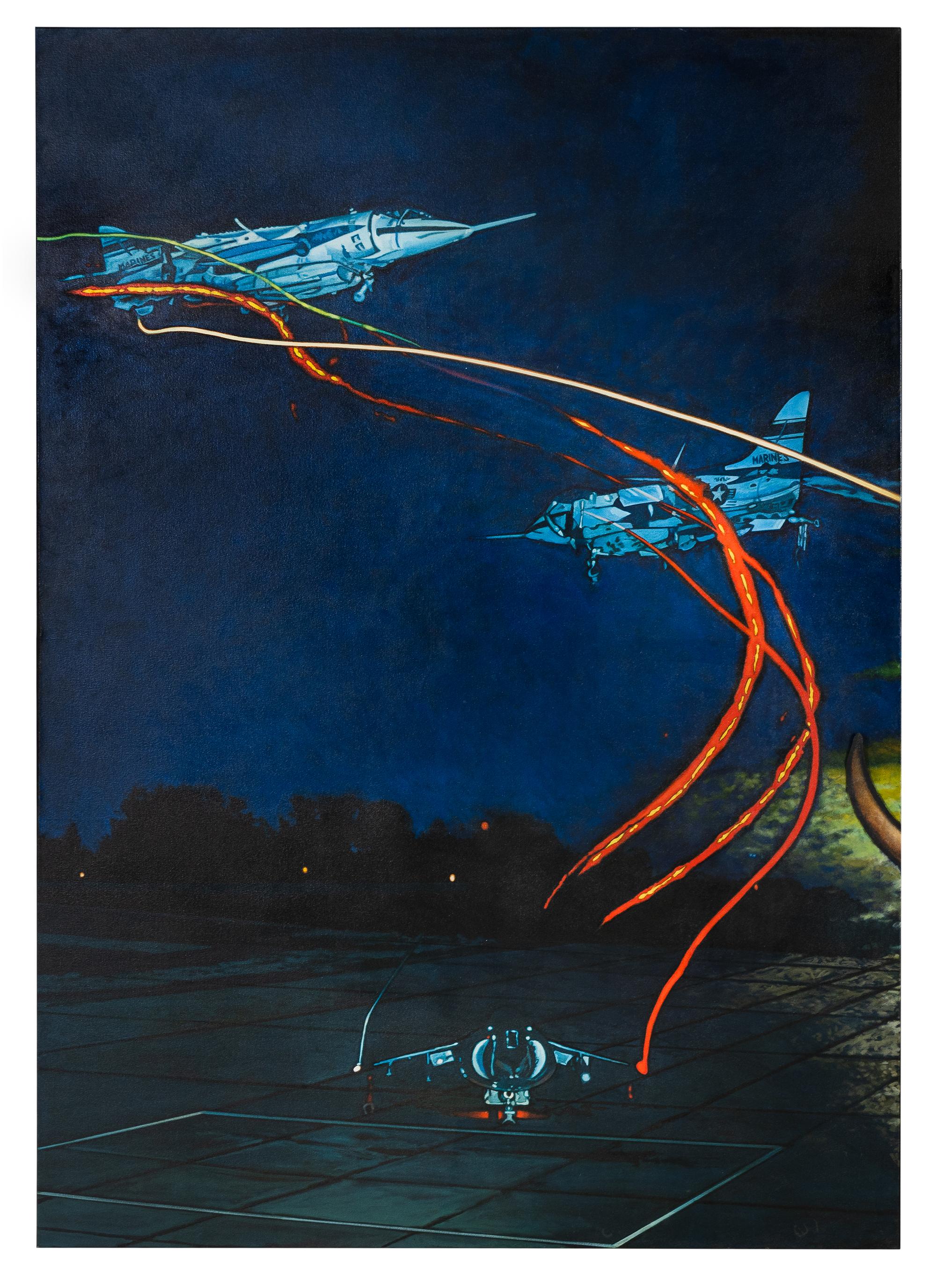 Harrier, 1985 (diptych)